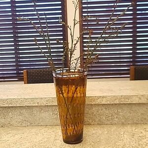 Glass Art Vase